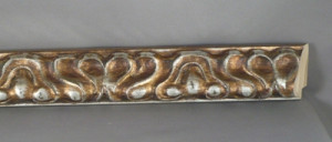 gold silver frame side