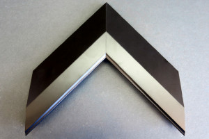 Black and Silver Way Picture Frame 20-300-255