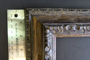 old fashioned picture frame