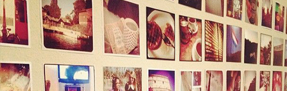 instagram picture frame gallery wall